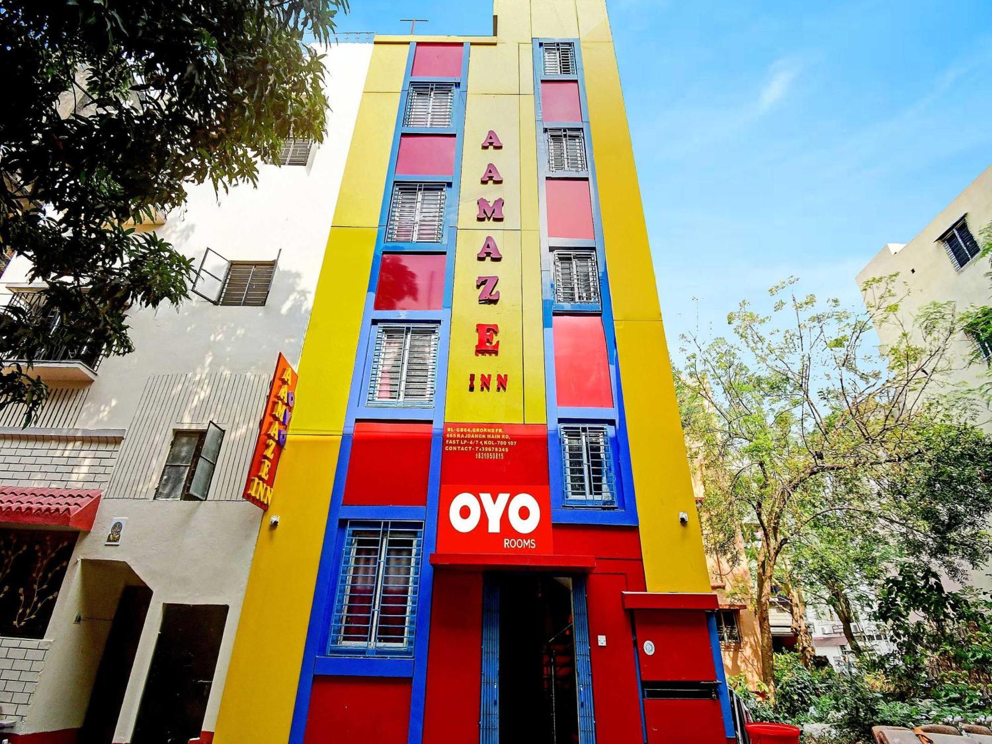 Hotel O New Aamaze Inn Near Acropolis Mall Колката Екстериор снимка